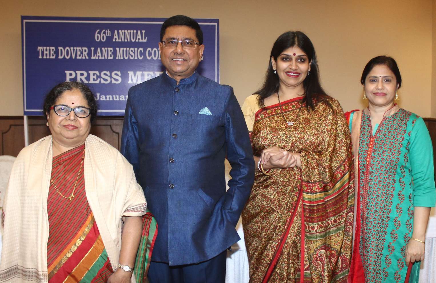 Press Meet for 66th Annual Dover Lane Music Conference