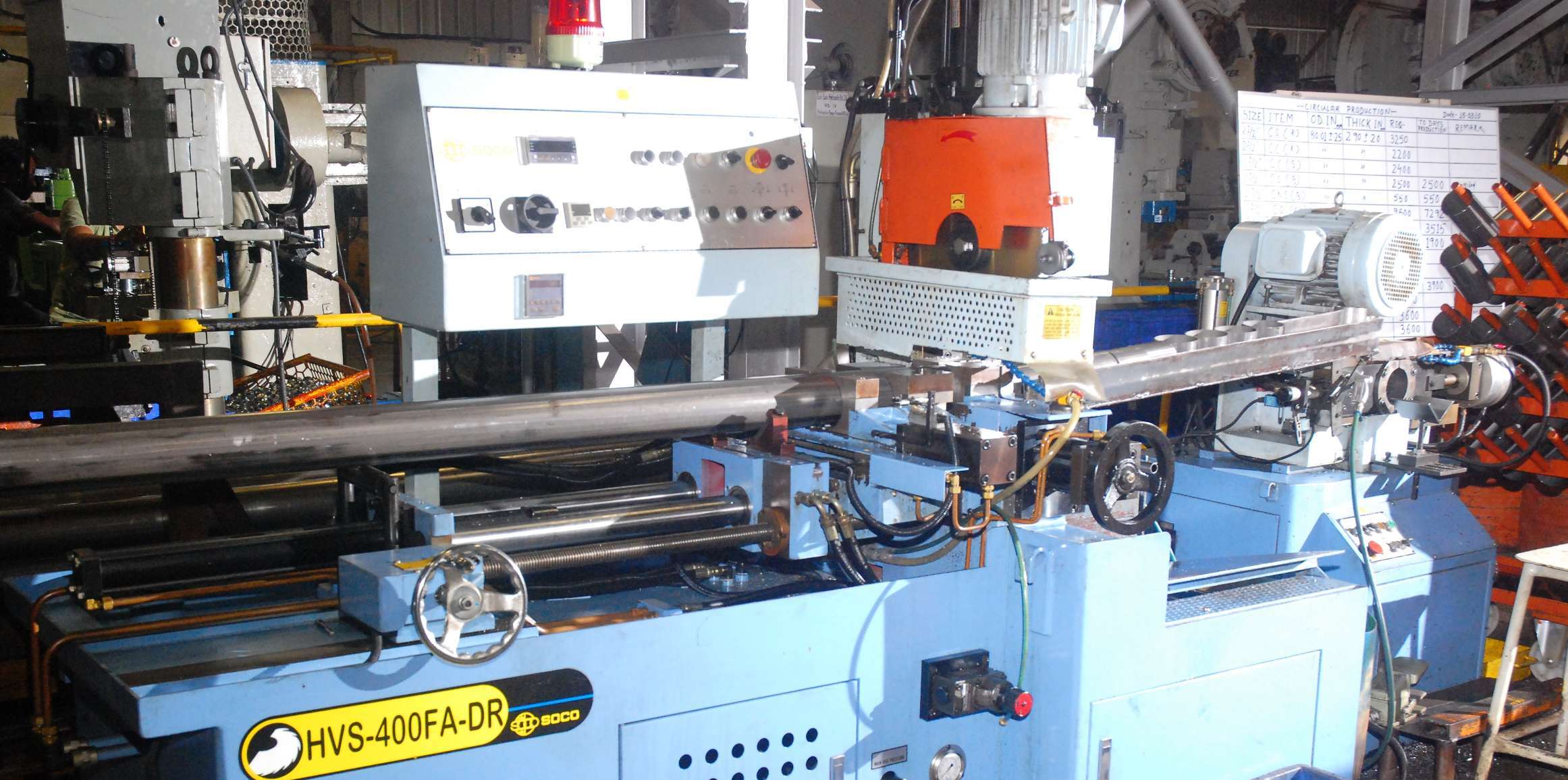 Automatic Saw Tube Cutting