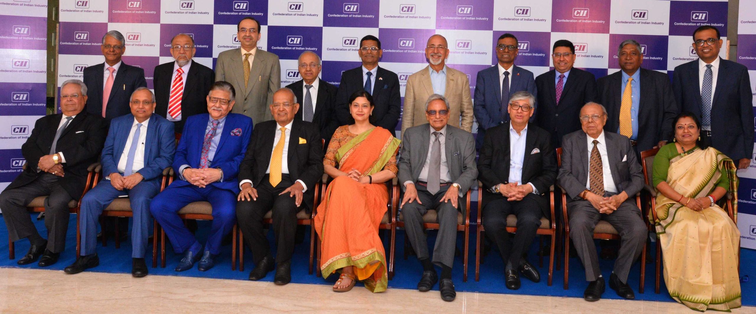Industry stalwarts at the CII Annual General Meeting in Kolkata