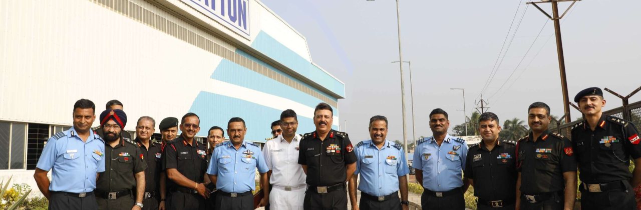 Senior Army Officials Visit Patton’s Uluberia Plant