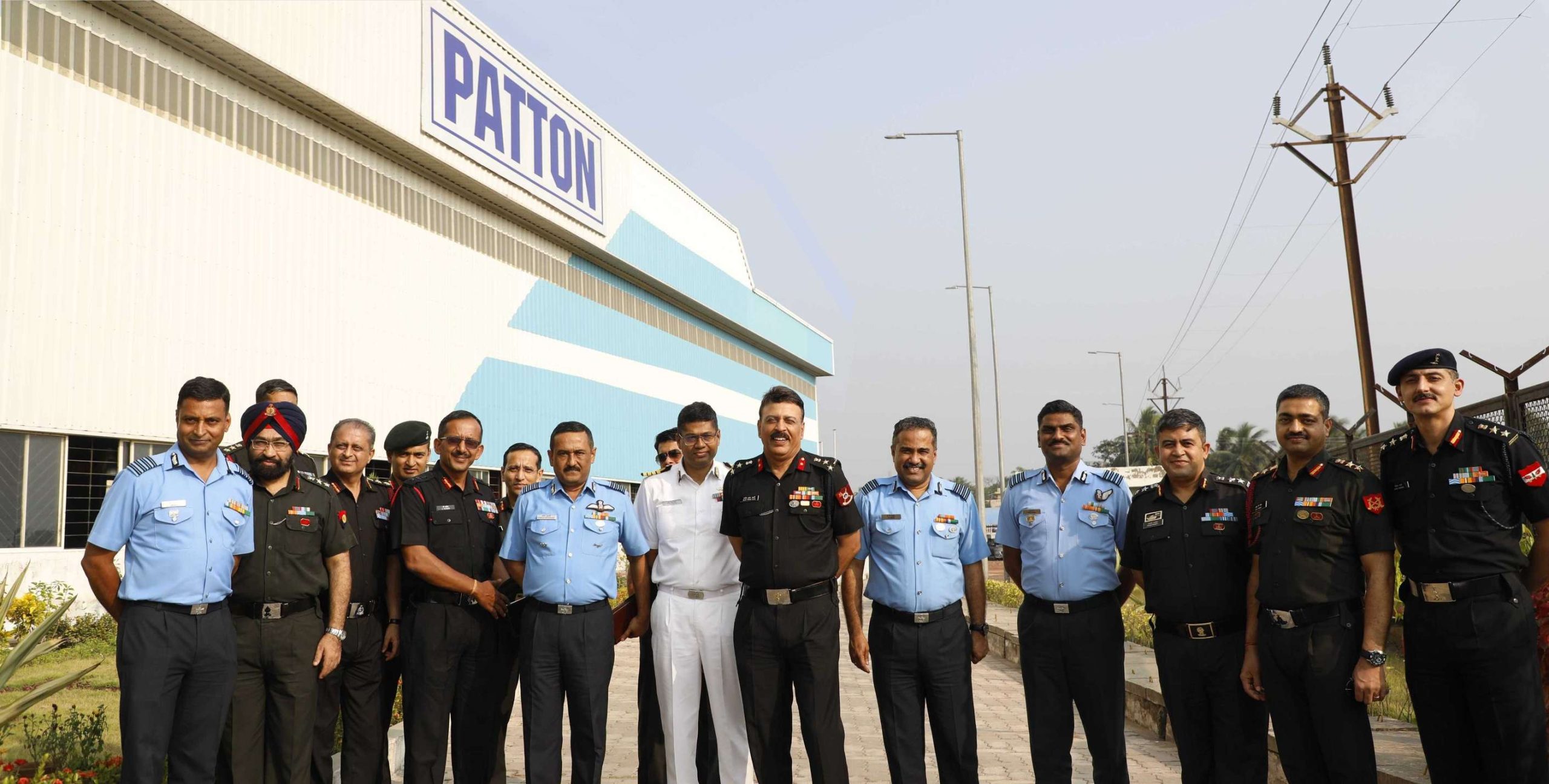 Senior Army Officials Visit Patton’s Uluberia Plant