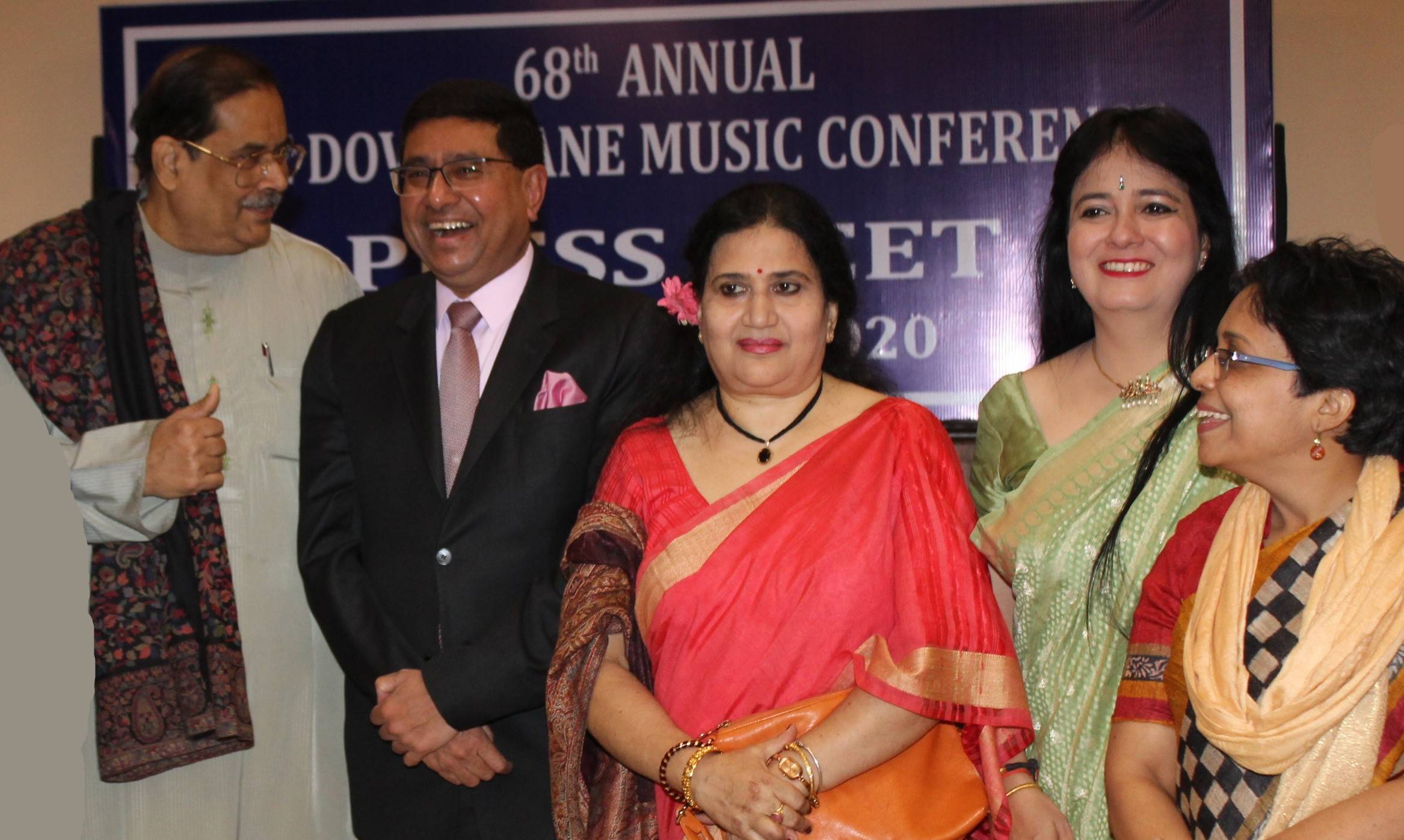 Sanjay Budhia at the 68th Dover Lane Music Conference Press Meet