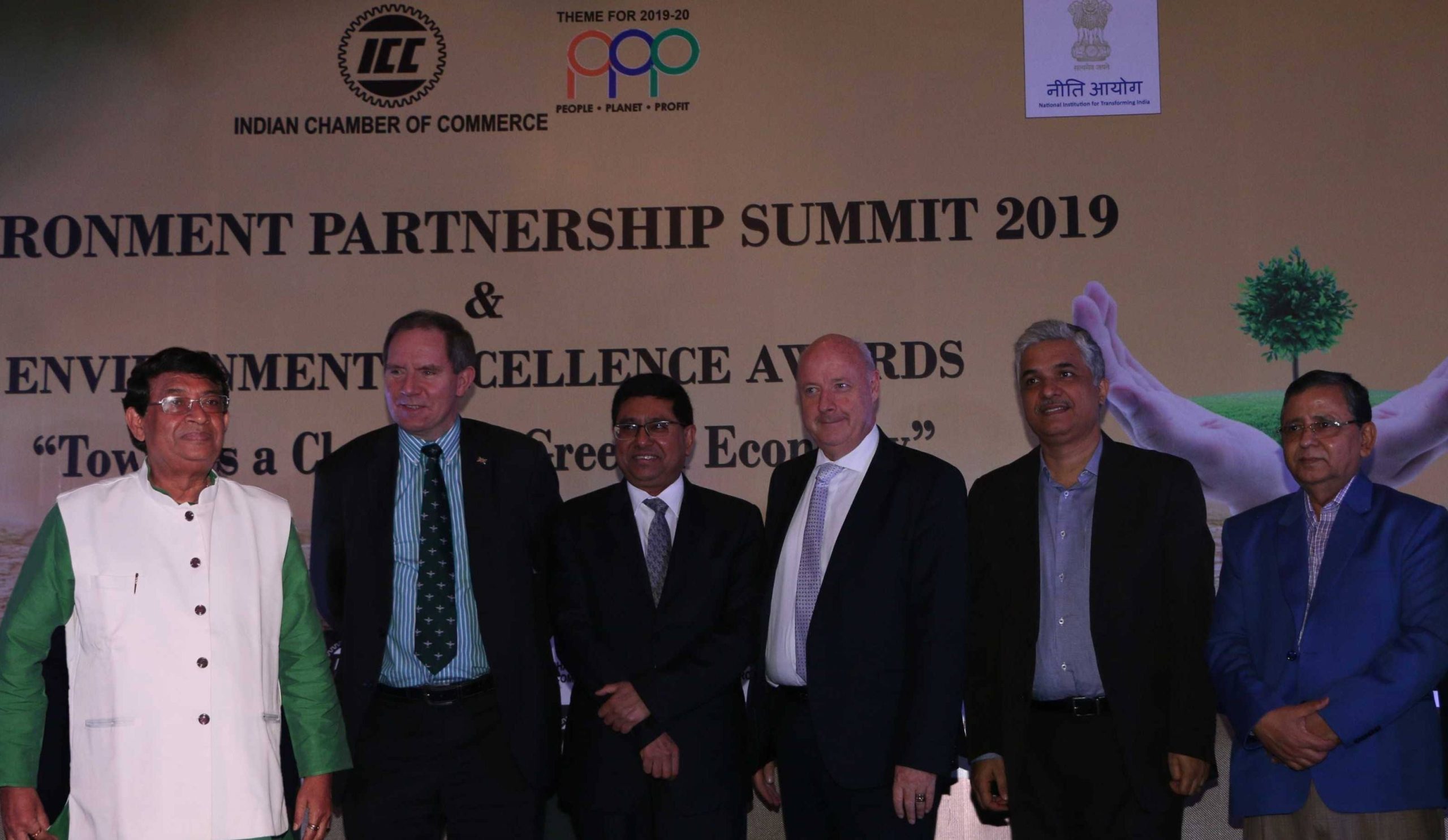 Sanjay Budhia at the ICC Environment Partnership Summit