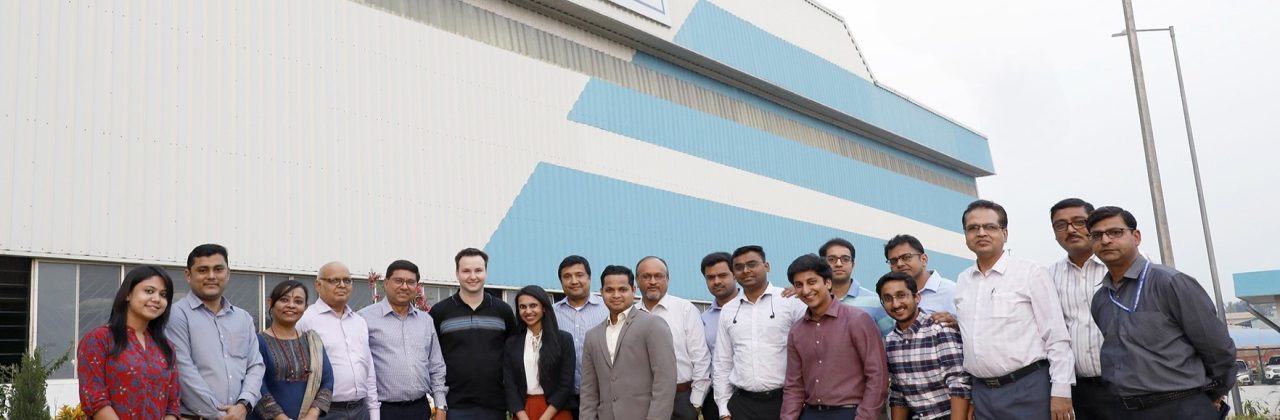 Team Patton with overseas client at our Uluberia Patton Plant